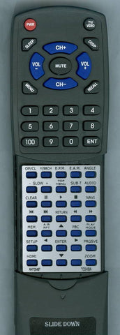 TOSHIBA SDU99KKC Replacement Remote
