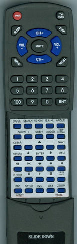 TOSHIBA AH700711 Replacement Remote