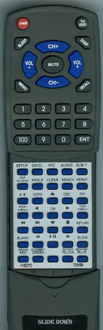 TOSHIBA AH802703 Replacement Remote