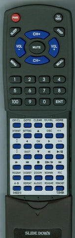 TOSHIBA BDX2100KC Replacement Remote