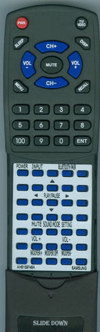 SAMSUNG RTAH8109748A Replacement Remote