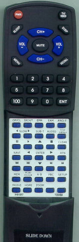 TOSHIBA SD6000 Replacement Remote