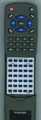 DAEWOO RTAHT1000 Replacement Remote