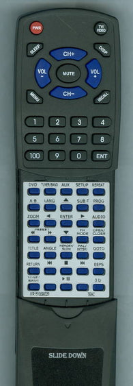TEAC DVC200 Replacement Remote