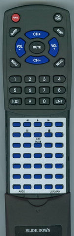 LUXMAN RTAK20 Replacement Remote