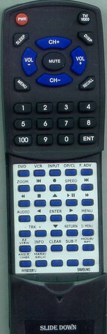 SAM DVDV9700 Replacement Remote