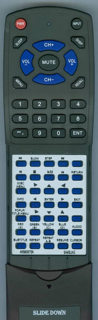 SAMSUNG 00075A Replacement Remote