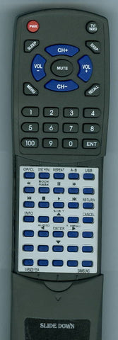 SAM DVDH1080W Replacement Remote