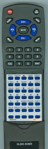 SAMSUNG BD-J7500ZA Replacement Remote
