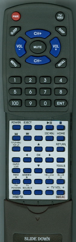 SAMSUNG RTAK5900179A Replacement Remote Control