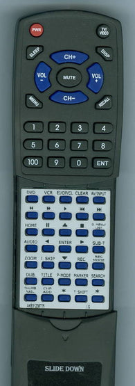 LG RTAKB31238705 Replacement Remote