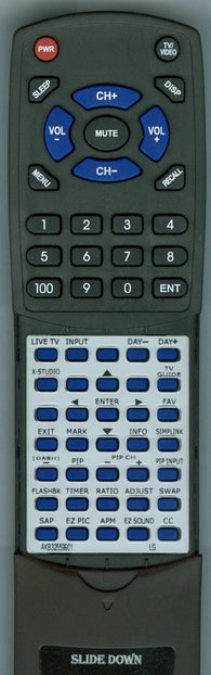 LG 42PB4DUB Replacement Remote