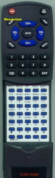 LGINSERT BH200 Replacement Remote