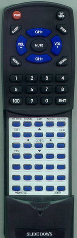 ZENITH AKB36157102 Replacement Remote