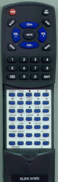 LG RTAKB41681201 Replacement Remote