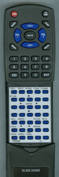 LG 50PQ12 Replacement Remote