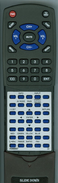 LG RTAKB69680427 Replacement Remote