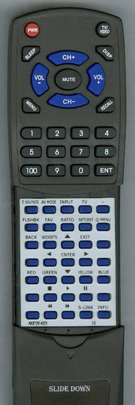 LG RTAKB72914002 Replacement Remote