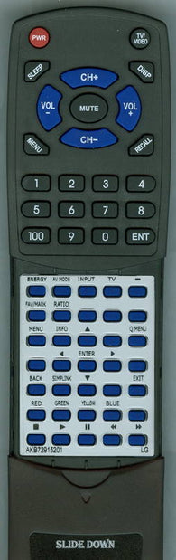 LG 42PJ250R Replacement Remote