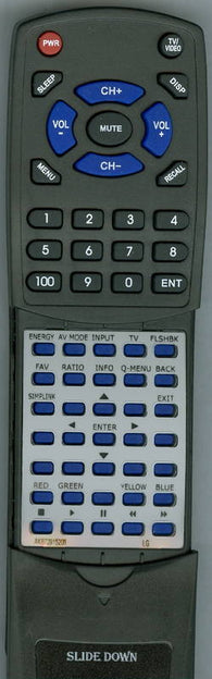 LG 42LE7300 Replacement Remote