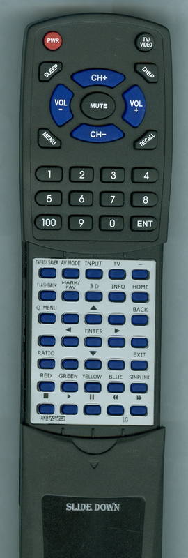 LG 42LV355B Replacement Remote Control - Thumbnail 5
