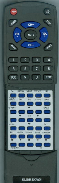 LG 60PA500UG 60PA500-UG Replacement Remote