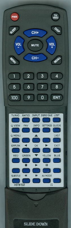 LG AKB73615326 Replacement Remote Control - Thumbnail 2