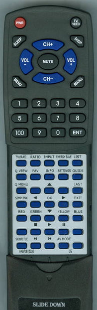 LG AGF76578718 Replacement Remote