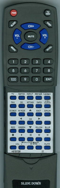LG AGF76578735 Replacement Remote