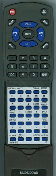LG RTAKB73615702 Replacement Remote