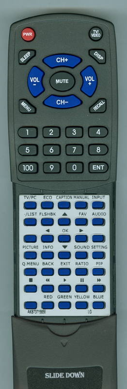 LG RTAKB73715656 Replacement Remote Control