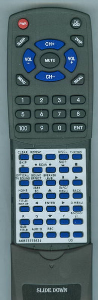 LG RTAKB73775631 Replacement Remote