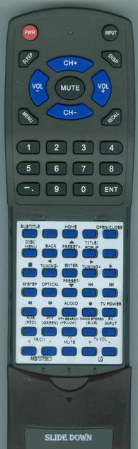 LG RTAKB73775803 Replacement Remote