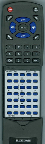 LG 50LA6900 Replacement Remote
