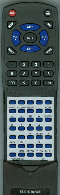 LG RTAKB73896401 Replacement Remote