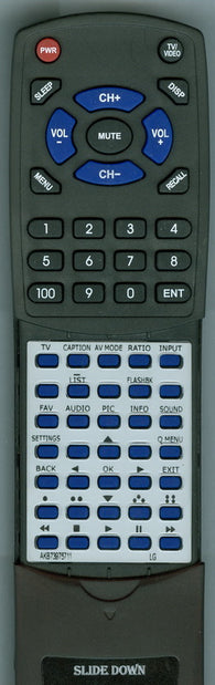 LG 42LY340C Replacement Remote