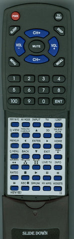 LG 50PT350UD Replacement Remote