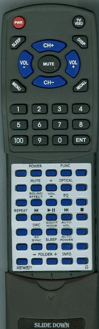 LG RTAKB74435311 Replacement Remote