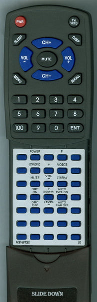 LG SH3K Replacement Remote