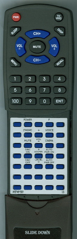 LG LASC55 Replacement Remote Control - Thumbnail 2