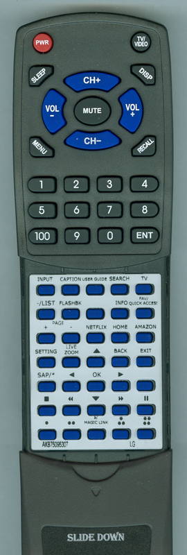 LG RTAKB75095307 Replacement Remote Control