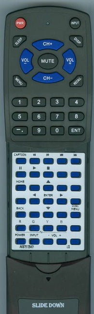 LG RTAKB75135401 Replacement Remote