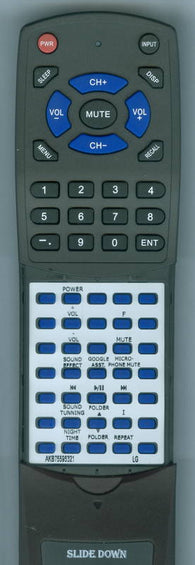 LG SL8YB Replacement Remote