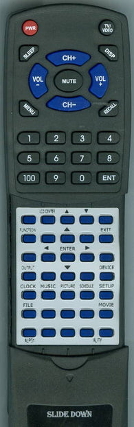 ALITY RTALPD1 Replacement Remote
