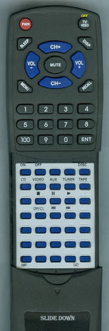 NADINSERT RTAMP1 Replacement Remote