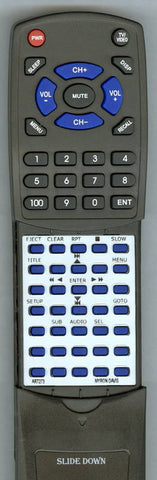 MYRONDAVIS ART273 Replacement Remote