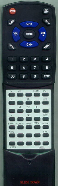 ACER RTAT3201W Replacement Remote