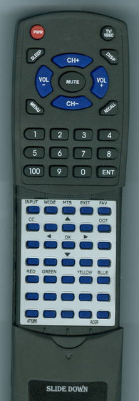 ACER RTAT3265 Replacement Remote