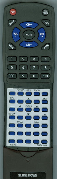 DIGITALPRISM ATSC710 Replacement Remote