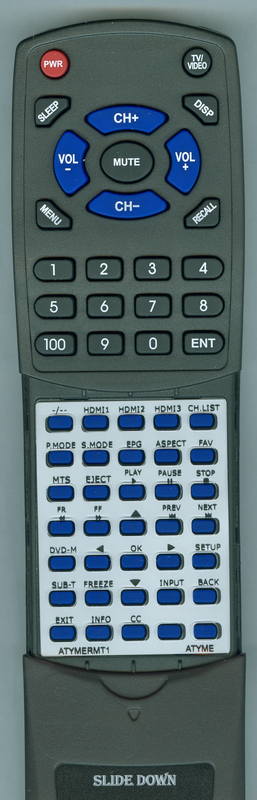 ATYME 430AM7UD Replacement Remote Control